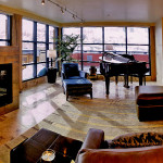 Penthouse Piano and Patio, View of Main Street and Mountain Side